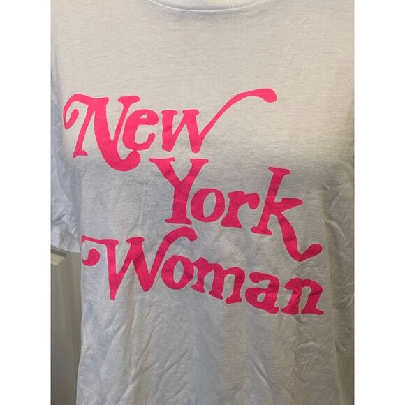 Prinkshop x Social Goods New York Woman Pink Tee T-shirt Women's size M - Picture 2 of 6